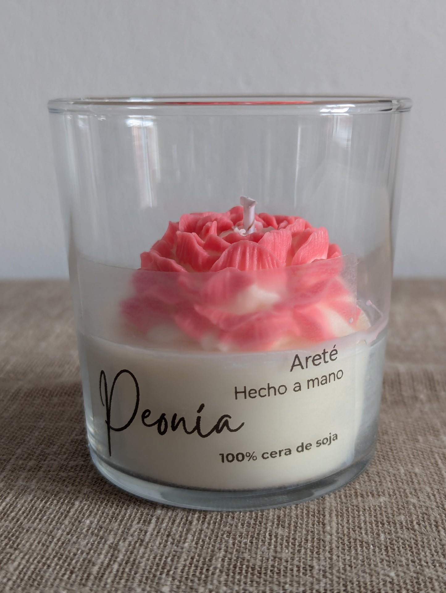 Peonía Vela decorativa