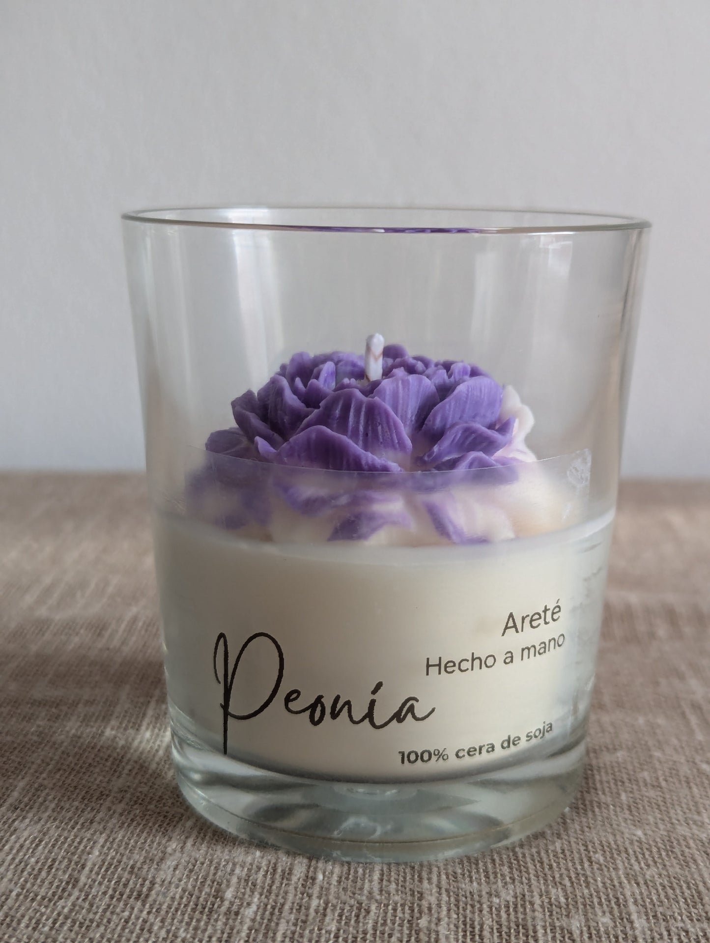 Peonía Vela decorativa